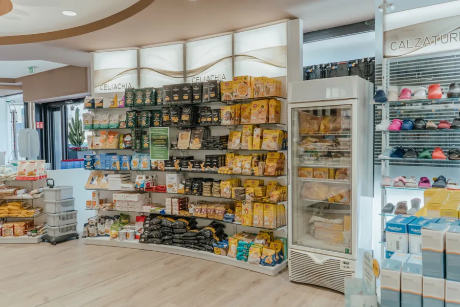 Reparto celiachia con alimenti senza glutine